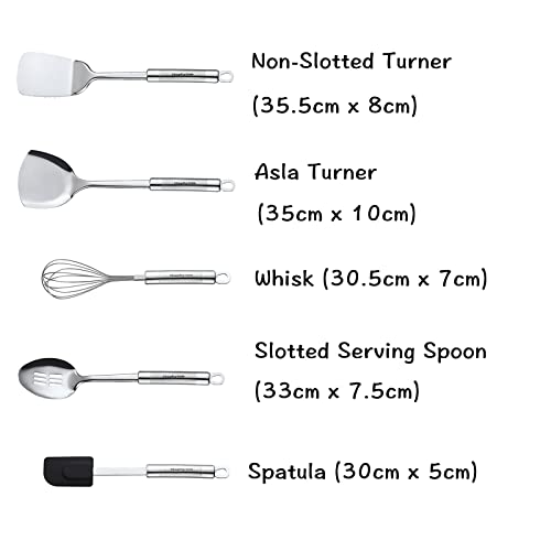 Stainless Steel Utensils Kitchen Utensil Set for Cooking