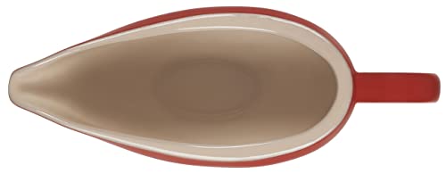 Heritage Stoneware Gravy Boat (16 Ounces / Cerise)
