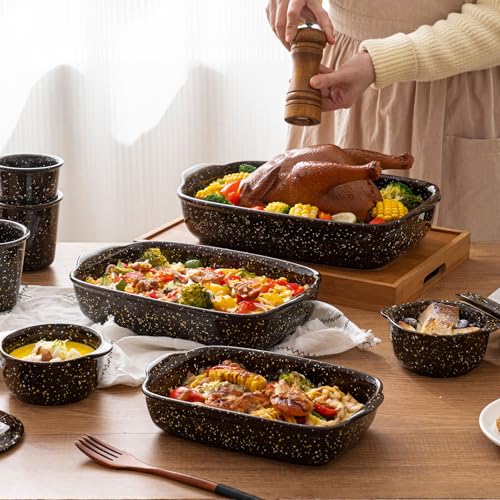 Ceramic Casserole Baking Dish Set of 3