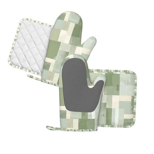 Oven Mitts and Pot Holders Set (A0965)