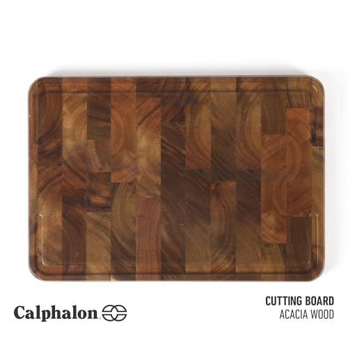 Edge Guard Cutting Board (Acacia Wood (18"x12"))