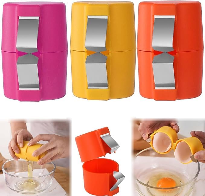 Egg Cracker Tool & Shell Opener for Hard