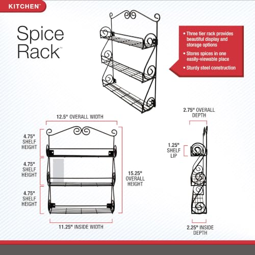Spice Rack 3 Tier