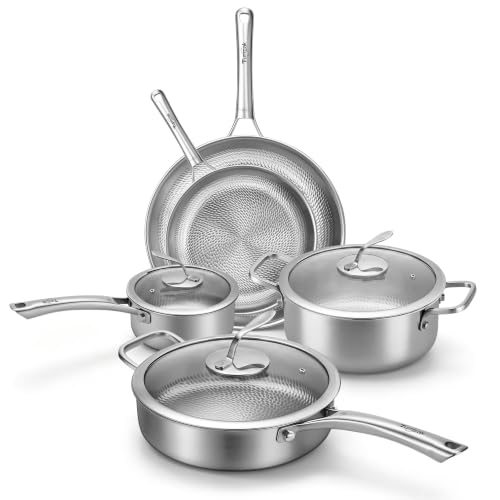 Titanium Cookware Set (Titanium / 8-Piece Set)