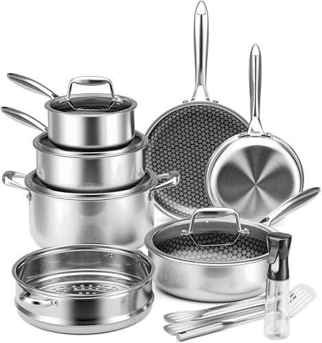 Pots and Pans Set Nonstick Kitchen Cookware Sets