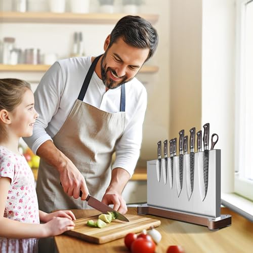 Magnetic Knife Holder Stand (16.14x3.94x11 inch)