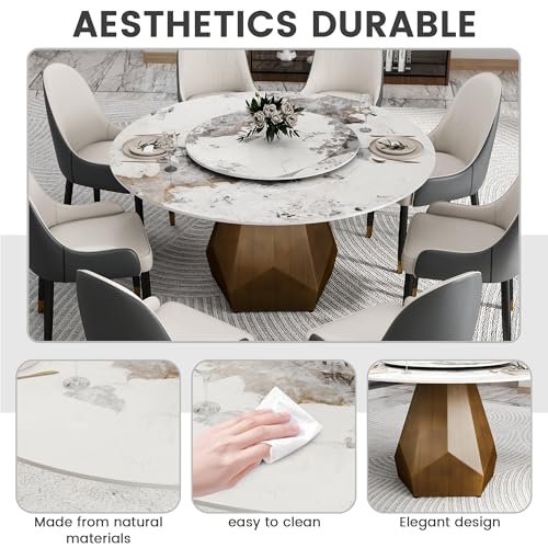 Marble Dining Table Set of 8