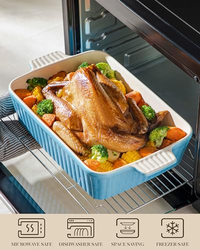 9x13 Large Casserole Dish for Oven
