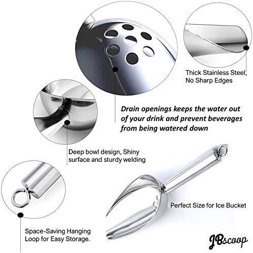 Ice Scoop with Holes