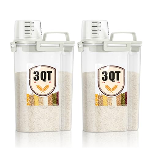 Rice Container 2 Pack 5 Lbs