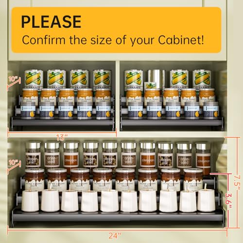 3 Tier Spice Rack Organizer for Countertop