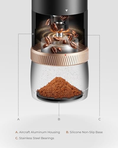 Portable Burr Coffee Grinder