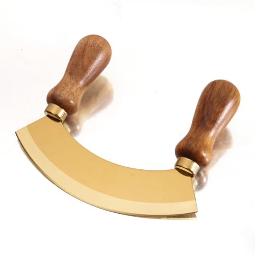 5.4 Inch Stainless Steel Mezzaluna Knife