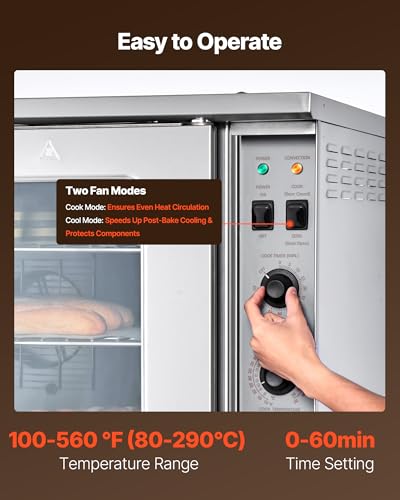 Double Deck Gas Convection Oven (22-Tier 396L)