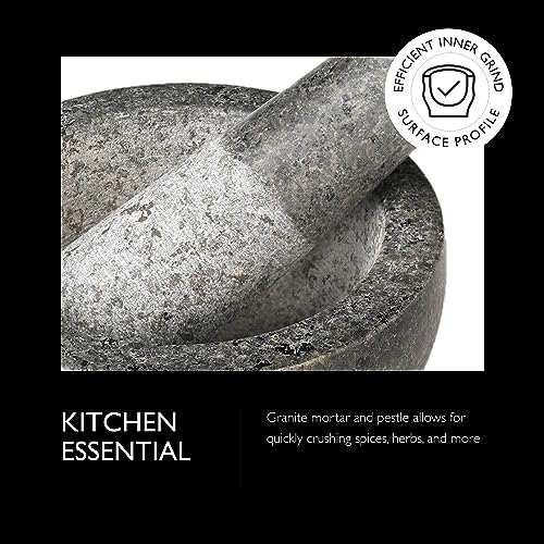 Granite Mortar & Pestle (5")