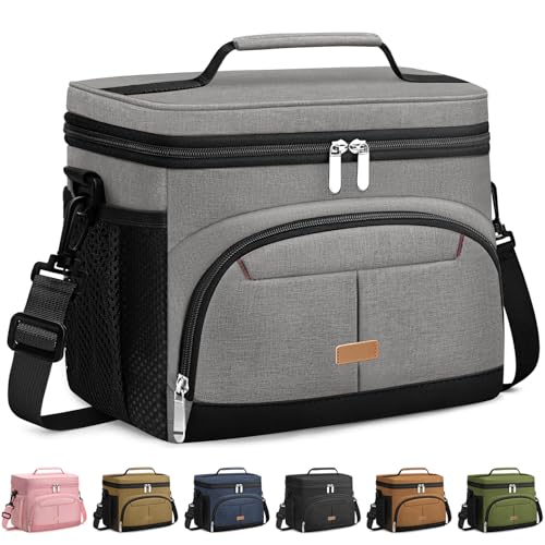 Lunch Box for Men Women Insulated Lunch Tote Cooler Bag Lunchbox