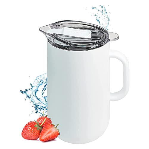 Premium Insulated Pitcher (White Icing)