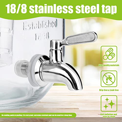 Mason Drink Dispenser With Stand