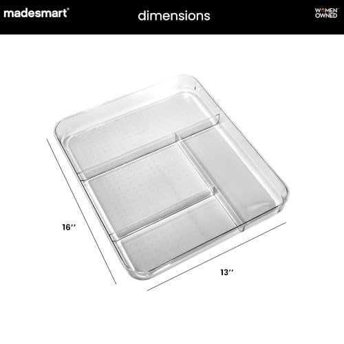 Classic 4 Compartment Drawer Organizer