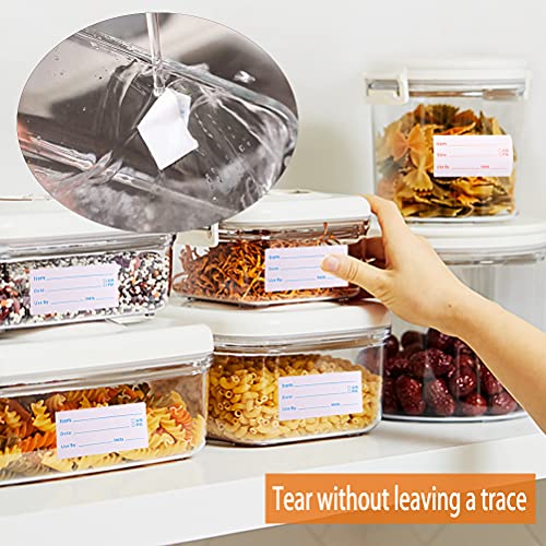 Removable Freezer Labels
