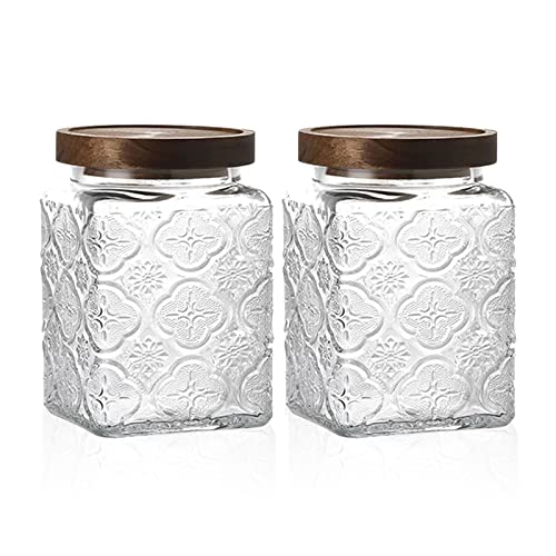 Vintage Glass Airtight Storage Jar