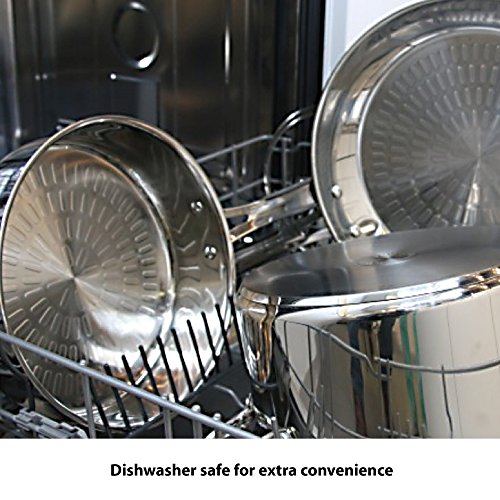 E760SC Performa Stainless Steel Dishwasher Safe Oven Safe Cookware Set