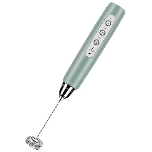Milk Frother Handheld Rechargeable
