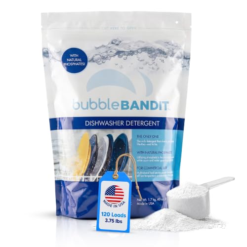 Dishwasher Powder Detergent with Phosphate. The Best Dishwasher Detergent for Spotless Dishes in Hard Water! ALL