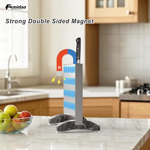 Magnetic Knife Holder Block (11.8×5.5×9 inch)