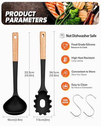 Kitchen Pasta Fork and Ladle Set