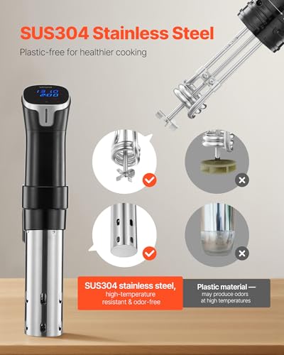 Sous Vide Precision Cooker (3.03 x 3.39 x 15.2 inch / 77 x 86 x 386 mm / Wifi)
