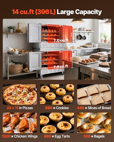 Double Deck Gas Convection Oven (22-Tier 396L)