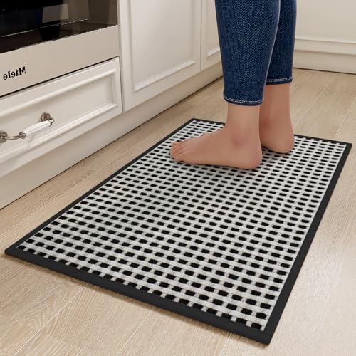 Kitchen Rugs Non Slip Washable Kitchen Mats for Floor