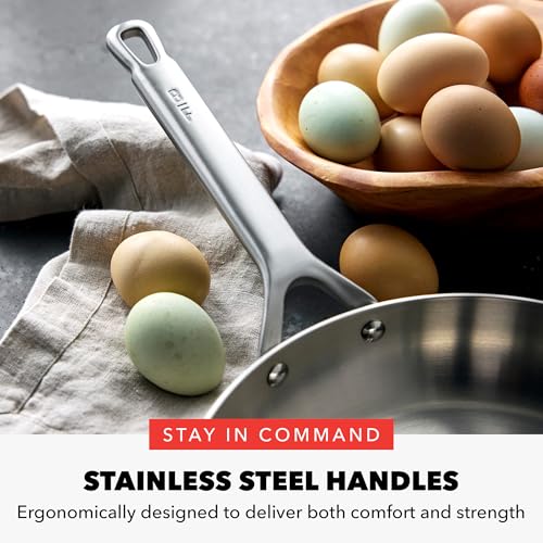 x Bobby Flay 10 Piece Stainless Steel Cookware Set