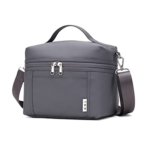 NOL Insulated Lunch Bags for Women Cooler Bag Lightweight Nylon Waterproof Lunch Box for Work