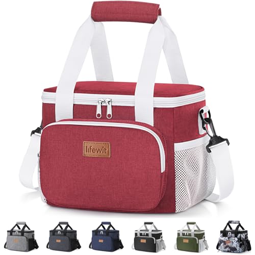 Large Lunch Bag Insulated Lunch Box Soft Cooler Cooling Tote for Adult Men Women