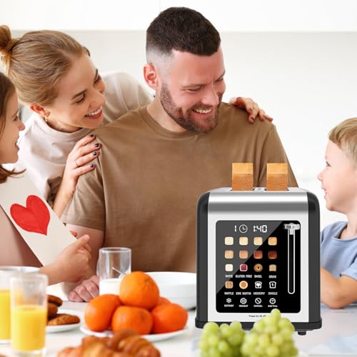 2 Slice Toaster Touch Screen 1.5" Wide Slot