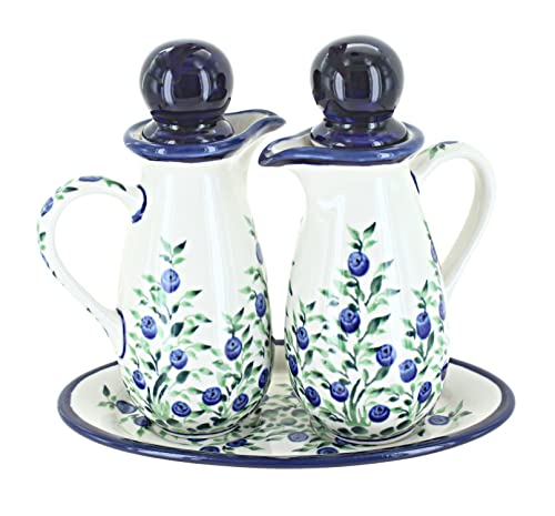 Blue Rose Polish Pottery
