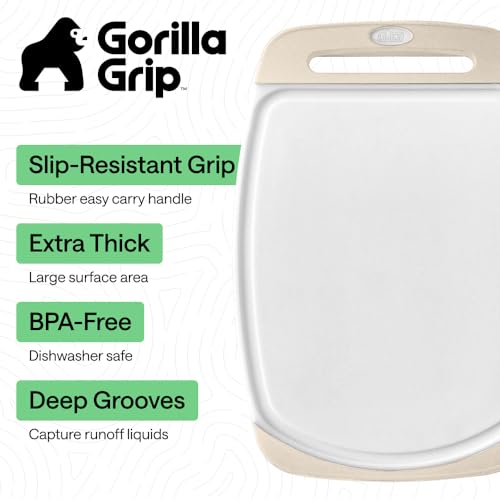 BPA Free Reversible Kitchen Cutting Board