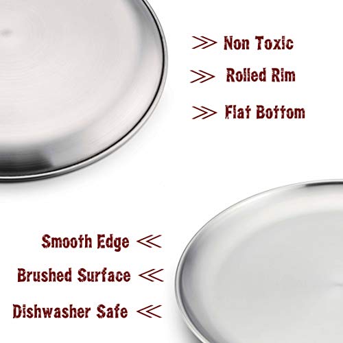 10 12 inch Pizza Pan Stainless Steel Pizza Oven Pan Tray