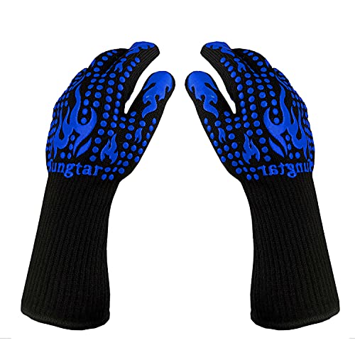 Oven Mitts Heat Resistant BBQ Gloves 1472 14Inch