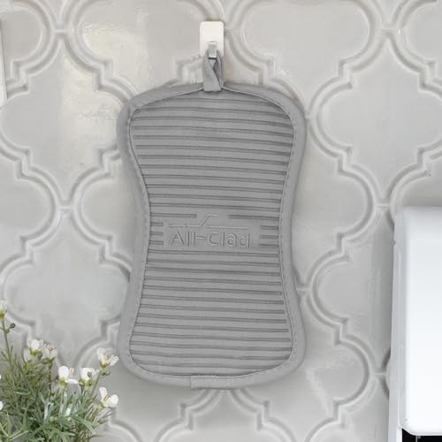 Premium Pot Holder & Hot Pad (Titanium / 2 Pack)