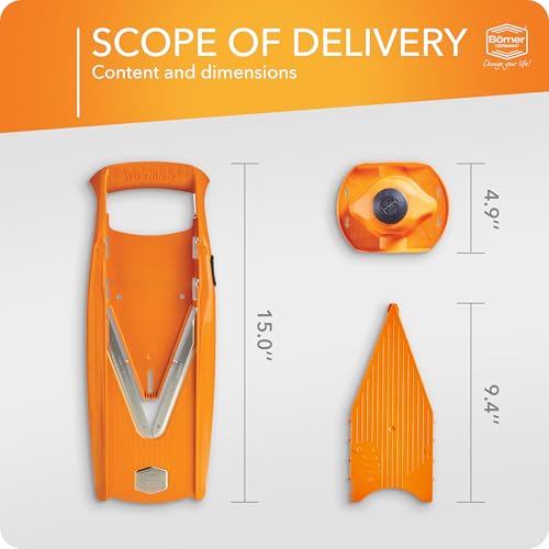 Mandoline Food Slicer Börner V5 (Orange)