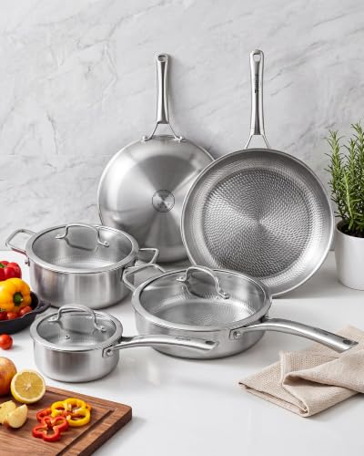 Titanium Pans for Cooking (Titanium / 12-Inch)