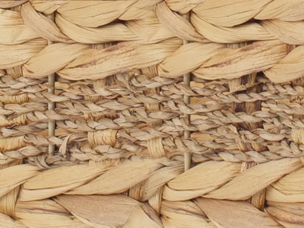 Wicker Basket with Built
