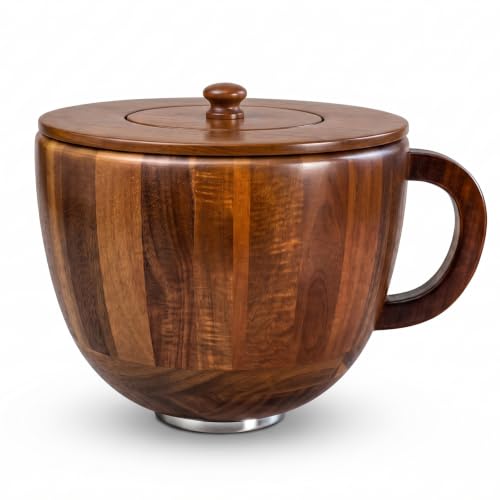 Wood Mixing Bowl Compatible with 4.5