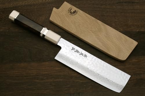 VG10 46 Layers Hammered Damascus Nakiri