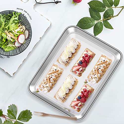 Baking Sheet with Cooling Rack [2 Pans + 2 Racks]