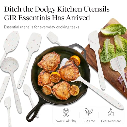 10 Piece Silicone Ultimate Kitchen Utensils Set (Sprinkles / 10 - Piece Set)