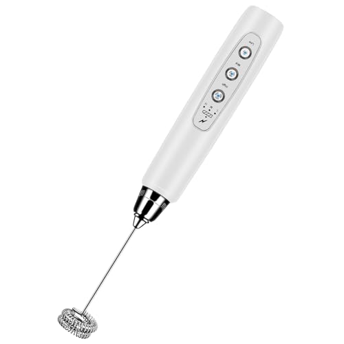 Milk Frother Handheld Rechargeable
